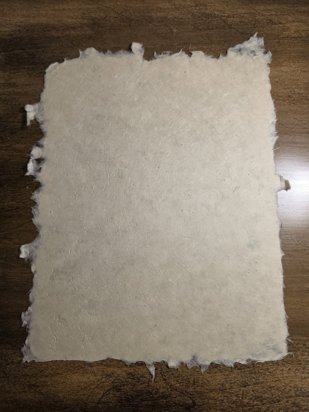 Handmade Deckle‑Edge Paper - Picture 2 of 6
